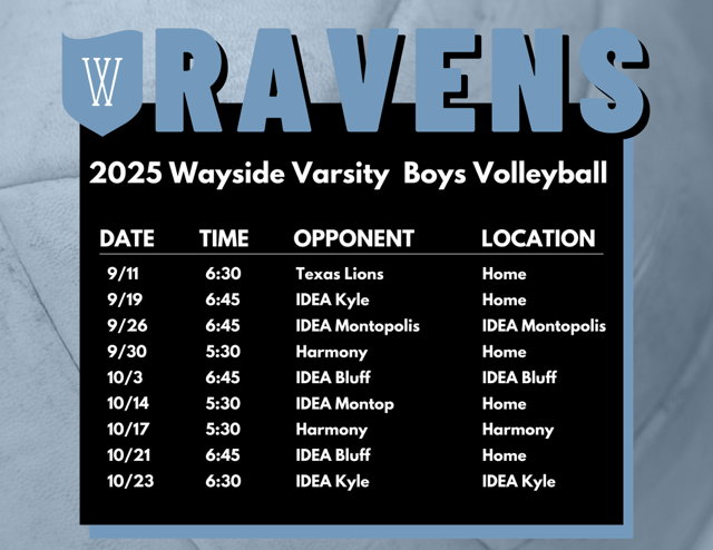 STHS Varsity Boys Volleyball Schedule 2025 STHS Varsity Boys Volleyball Schedule 2025