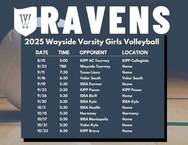 STHS Varsity Girls Volleyball Schedule 2025 STHS Varsity Girls Volleyball Schedule 2025